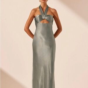 Elegant Halter Neck Dress
